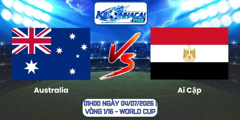 Australia vs Ai Cập