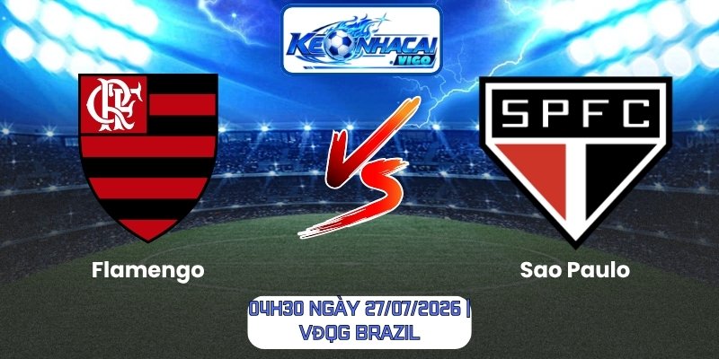 Flamengo vs Sao Paulo